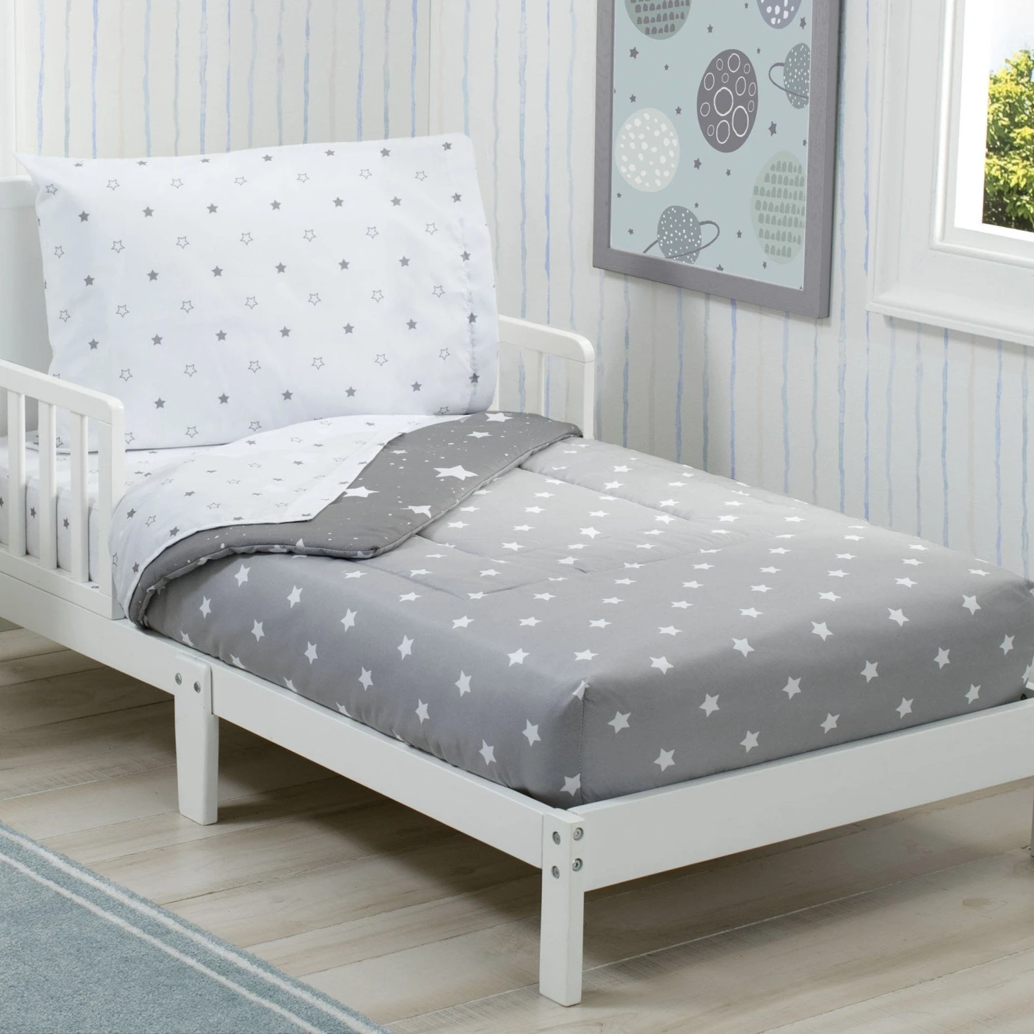 Delta Children Sheets & Mattress Covers Boys 4-Piece Toddler Bedding Set 8 Delta Children Sheets & Mattress Covers Boys 4-Piece Toddler Bedding Set