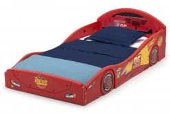 Disney/Pixar Cars Lightning McQueen Plastic Sleep And Play Toddler Bed 10 Disney/Pixar Cars Lightning McQueen Plastic Sleep And Play Toddler Bed