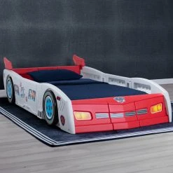 Delta Children PAW Patroller Toddler And Twin Car Bed Twin Beds & Headboards