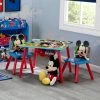 Delta Children Mickey Mouse Kids Table And Chair Set With Storage Table & Chair Sets 2 Delta Children Mickey Mouse Kids Table And Chair Set With Storage Table & Chair Sets