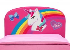 Delta Children JoJo Siwa Upholstered Twin Bed