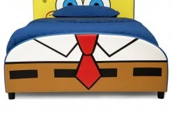 Delta Children Twin Beds & Headboards SpongeBob SquarePants Upholstered Twin Bed