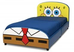 Delta Children Twin Beds & Headboards SpongeBob SquarePants Upholstered Twin Bed