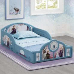 Delta Children Toddler Beds Frozen II Plastic Sleep And Play Toddler Bed
