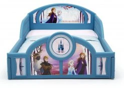 Delta Children Toddler Beds Frozen II Plastic Sleep And Play Toddler Bed