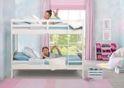Delta Children Convertible Twin Bunk Bed With Ladder And Guardrails What's New