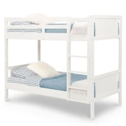 Delta Children Convertible Twin Bunk Bed With Ladder And Guardrails What's New