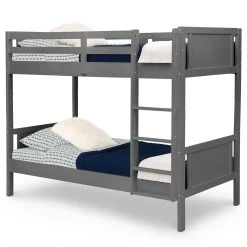 Delta Children Convertible Twin Bunk Bed With Ladder And Guardrails What's New