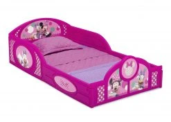Delta Children Minnie Mouse Plastic Sleep And Play Toddler Bed Toddler Beds