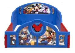 Delta Children Mickey Mouse Plastic Sleep And Play Toddler Bed