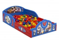 Delta Children Mickey Mouse Plastic Sleep And Play Toddler Bed
