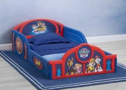 Delta Children PAW Patrol Plastic Sleep And Play Toddler Bed Toddler Beds