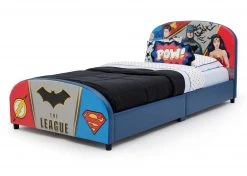 Delta Children Twin Beds & Headboards DC Comics Justice League Upholstered Twin Bed 15 Delta Children Twin Beds & Headboards DC Comics Justice League Upholstered Twin Bed