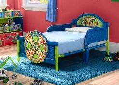 Delta Children Toddler Beds Teenage Mutant Ninja Turtles Plastic 3D Toddler Bed
