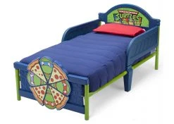 Delta Children Toddler Beds Teenage Mutant Ninja Turtles Plastic 3D Toddler Bed