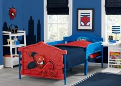 Delta Children Twin Beds & Headboards Spider-Man Plastic 3D Twin Bed