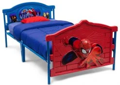 Delta Children Twin Beds & Headboards Spider-Man Plastic 3D Twin Bed
