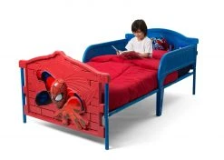 Delta Children Twin Beds & Headboards Spider-Man Plastic 3D Twin Bed
