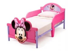 Delta Children Minnie Mouse Plastic 3D Toddler Bed
