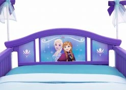 Delta Children Frozen Toddler Canopy Bed Toddler Beds