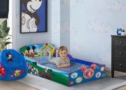 Delta Children Toddler Beds Mickey Mouse Interactive Wood Toddler Bed