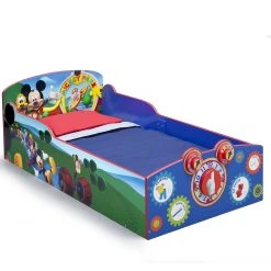 Delta Children Toddler Beds Mickey Mouse Interactive Wood Toddler Bed
