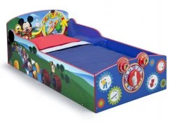 Delta Children Toddler Beds Mickey Mouse Interactive Wood Toddler Bed