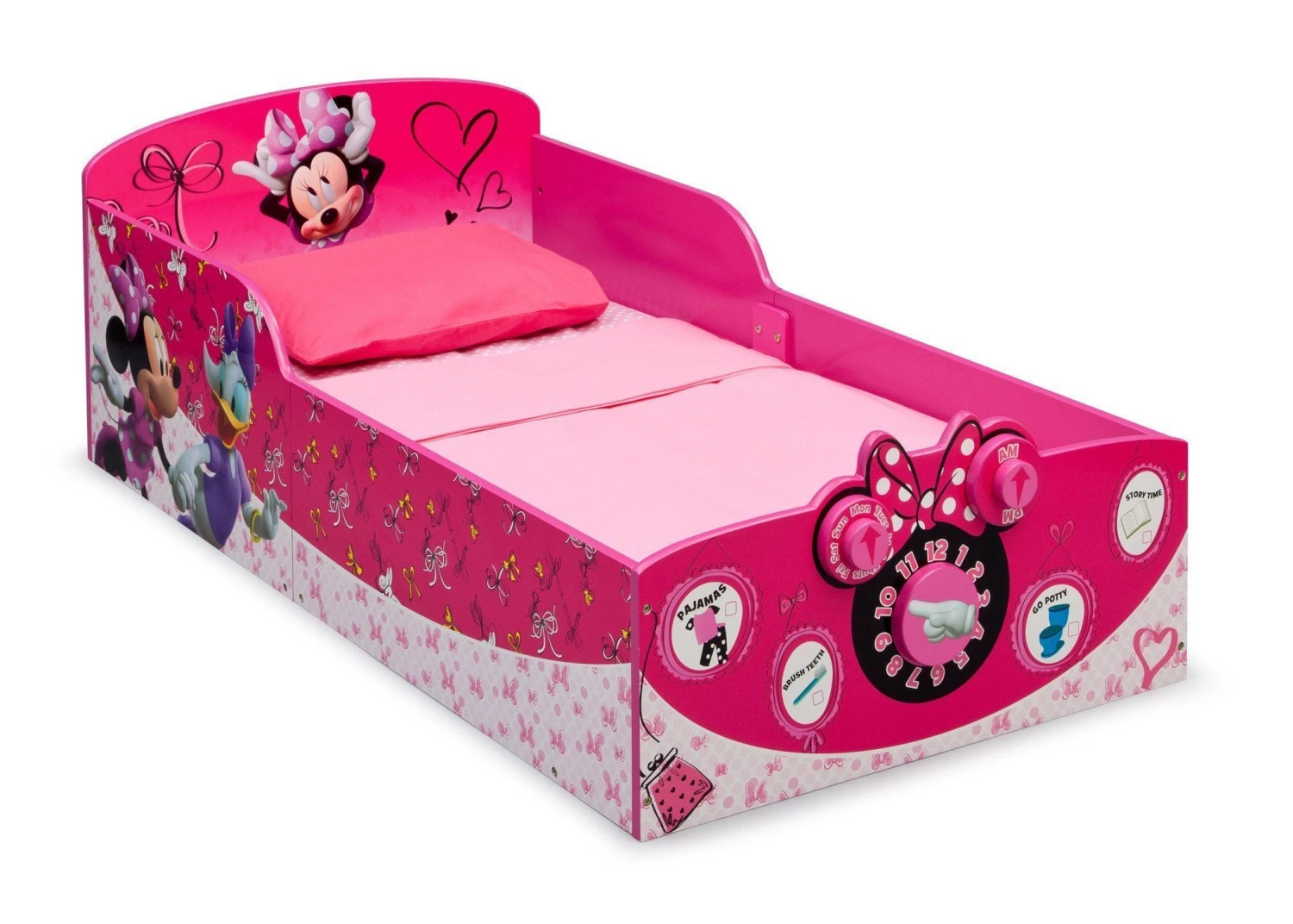 Delta Children Minnie Mouse Interactive Wood Toddler Bed Toddler Beds 5 Delta Children Minnie Mouse Interactive Wood Toddler Bed Toddler Beds