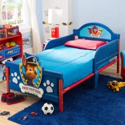 Delta Children PAW Patrol Plastic 3D Toddler Bed Toddler Beds