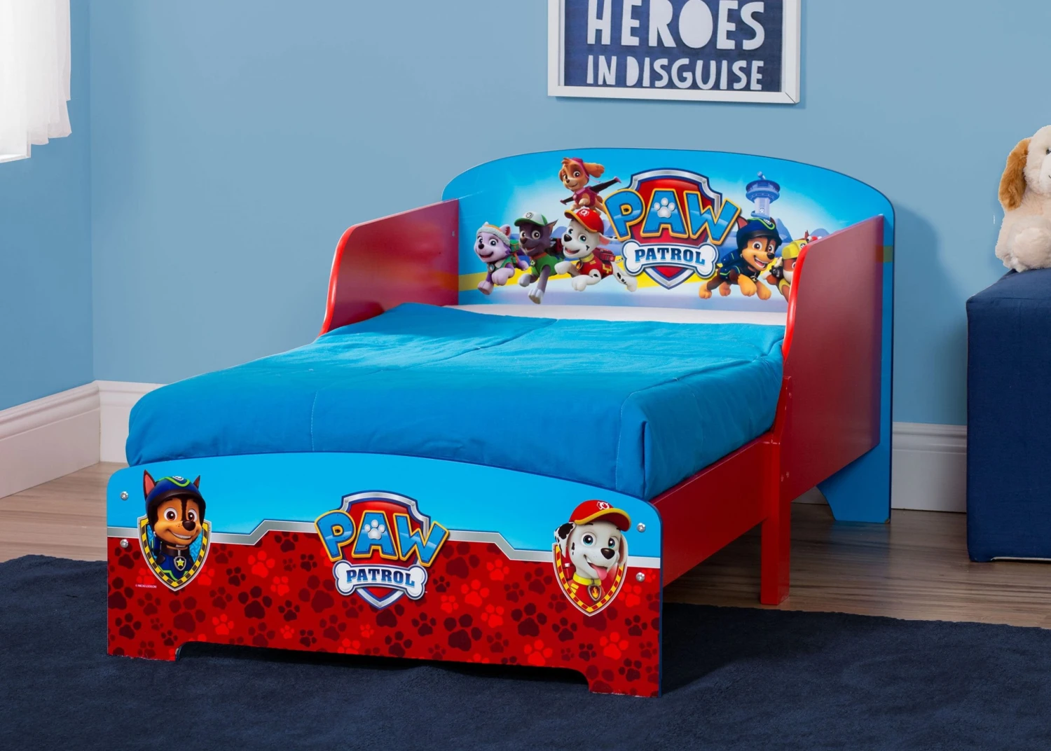 Delta Children PAW Patrol Wood Toddler Bed Toddler Beds 3 Delta Children PAW Patrol Wood Toddler Bed Toddler Beds