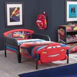 Delta Children Cars 3D-Footboard Toddler Bed Toddler Beds