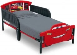 Delta Children Cars 3D-Footboard Toddler Bed Toddler Beds