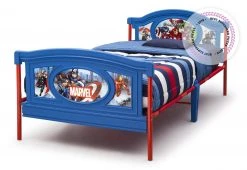 Delta Children Avengers Deluxe Plastic Twin Bed Twin Beds & Headboards