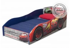 Delta Children Cars Wood Toddler Bed