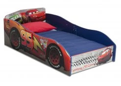 Delta Children Cars Wood Toddler Bed