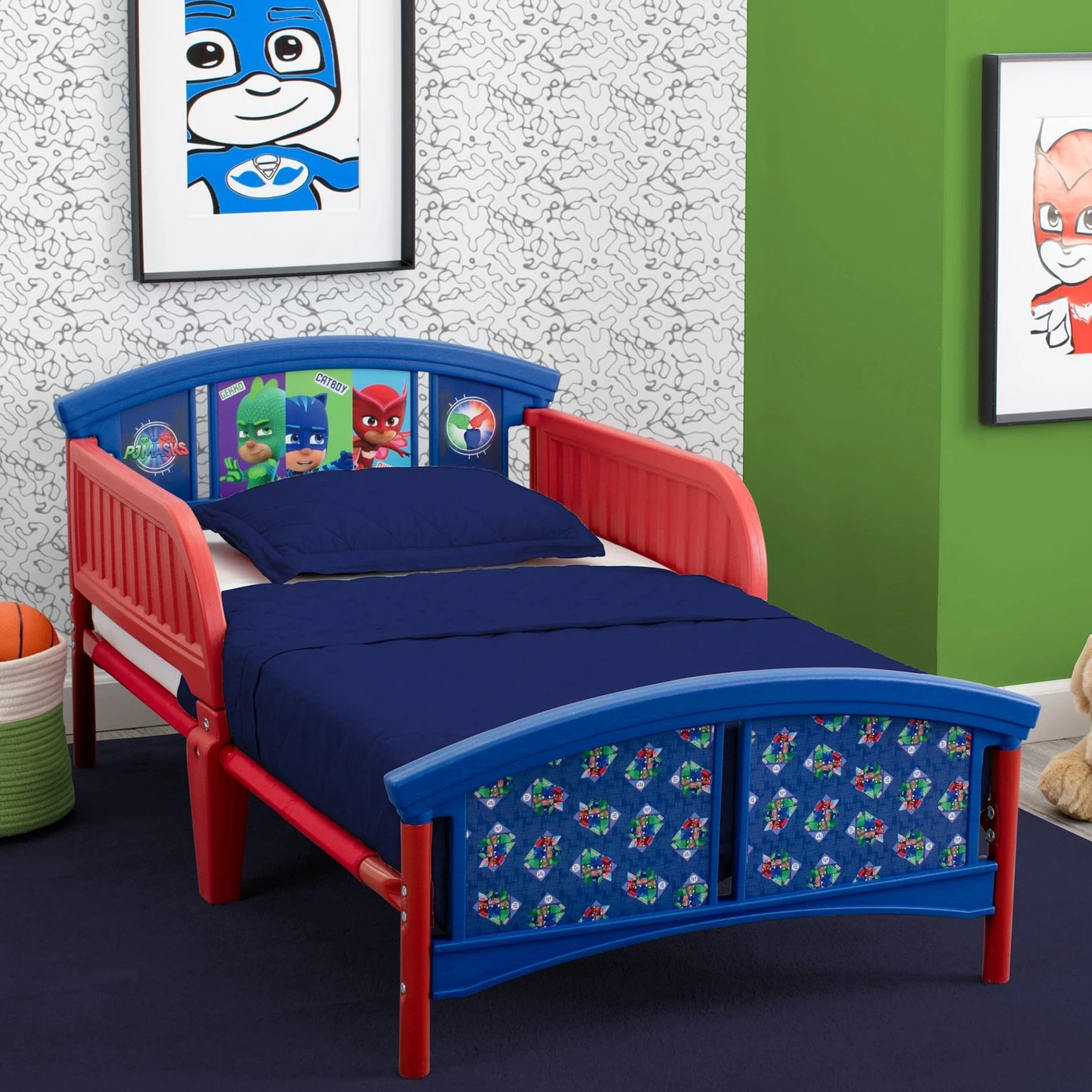 Delta Children PJ Masks Plastic Toddler Bed 7 Delta Children PJ Masks Plastic Toddler Bed