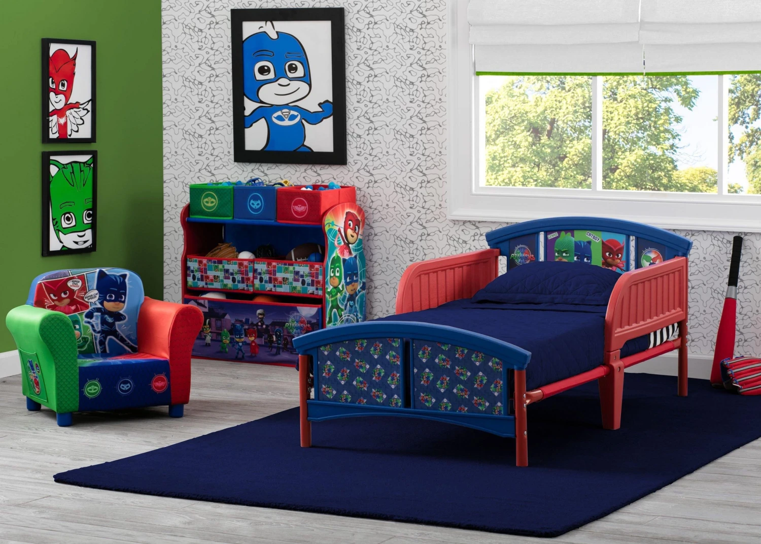Delta Children PJ Masks Plastic Toddler Bed 4 Delta Children PJ Masks Plastic Toddler Bed