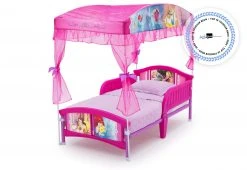 Delta Children Princess Canopy Toddler Bed