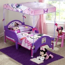 Delta Children Minnie Mouse Toddler Canopy Bed Toddler Beds
