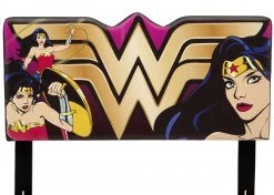Delta Children DC Comics Wonder Woman Upholstered Headboard Twin Beds & Headboards 11 Delta Children DC Comics Wonder Woman Upholstered Headboard Twin Beds & Headboards
