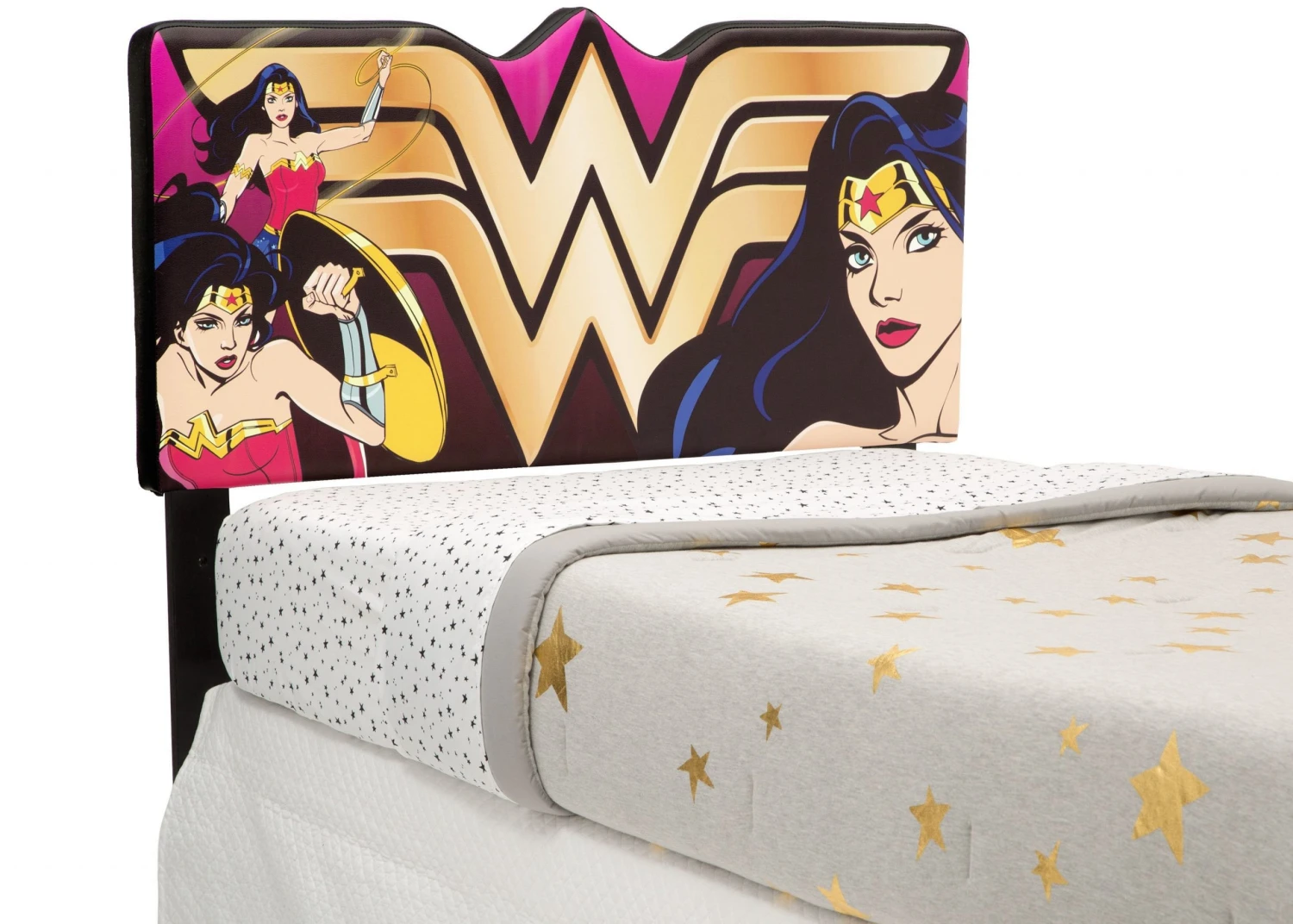 Delta Children DC Comics Wonder Woman Upholstered Headboard Twin Beds & Headboards 5 Delta Children DC Comics Wonder Woman Upholstered Headboard Twin Beds & Headboards