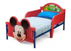 Delta Children Mickey Mouse Plastic 3D Toddler Bed Toddler Beds