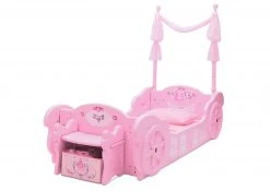 Delta Children Princess Carriage Convertible Toddler-to-Twin Bed
