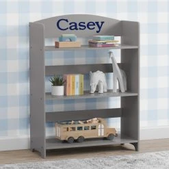 Delta Children Personalized 3-Shelf Wood Bookshelf Personalization 11 Delta Children Personalized 3-Shelf Wood Bookshelf Personalization