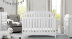 Delta Children Emerson 4-in-1 Convertible Baby Crib