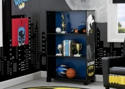 DC Comics Batman Deluxe 3-Shelf Bookcase