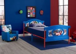 Delta Children Avengers Deluxe Plastic Twin Bed Twin Beds & Headboards