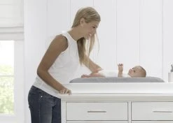 Serta Perfect Sleeper Contoured Changing Pad With Plush Cover