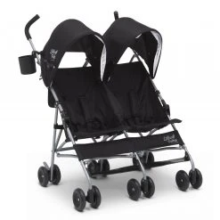 Little Folks By Delta Children Olympia Side X Side Double Stroller Double Strollers