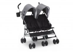 Little Folks By Delta Children Olympia Side X Side Double Stroller Double Strollers